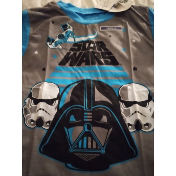 STAR WARS BOYS SIZE 8 frame resistant   3-PC PAJAMA SET - Picture 2 of 13